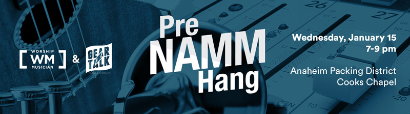 Pre NAMM Hang, January 15 from 7-9pm