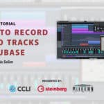 How to Record Audio Tracks on Cubase