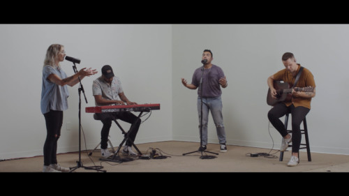 Elevation Worship performing an acoustic rendition of The Blessing