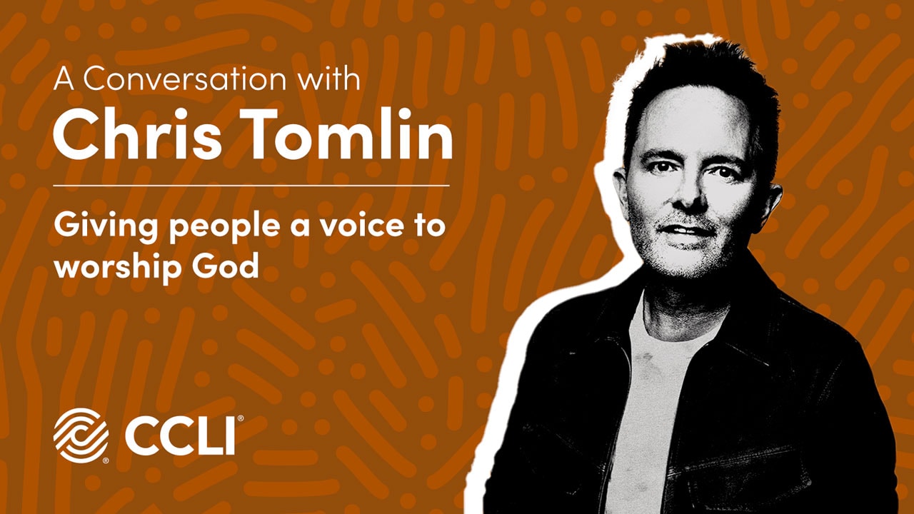 Chris Tomlin talks about his new album and giving people a voice to worship God