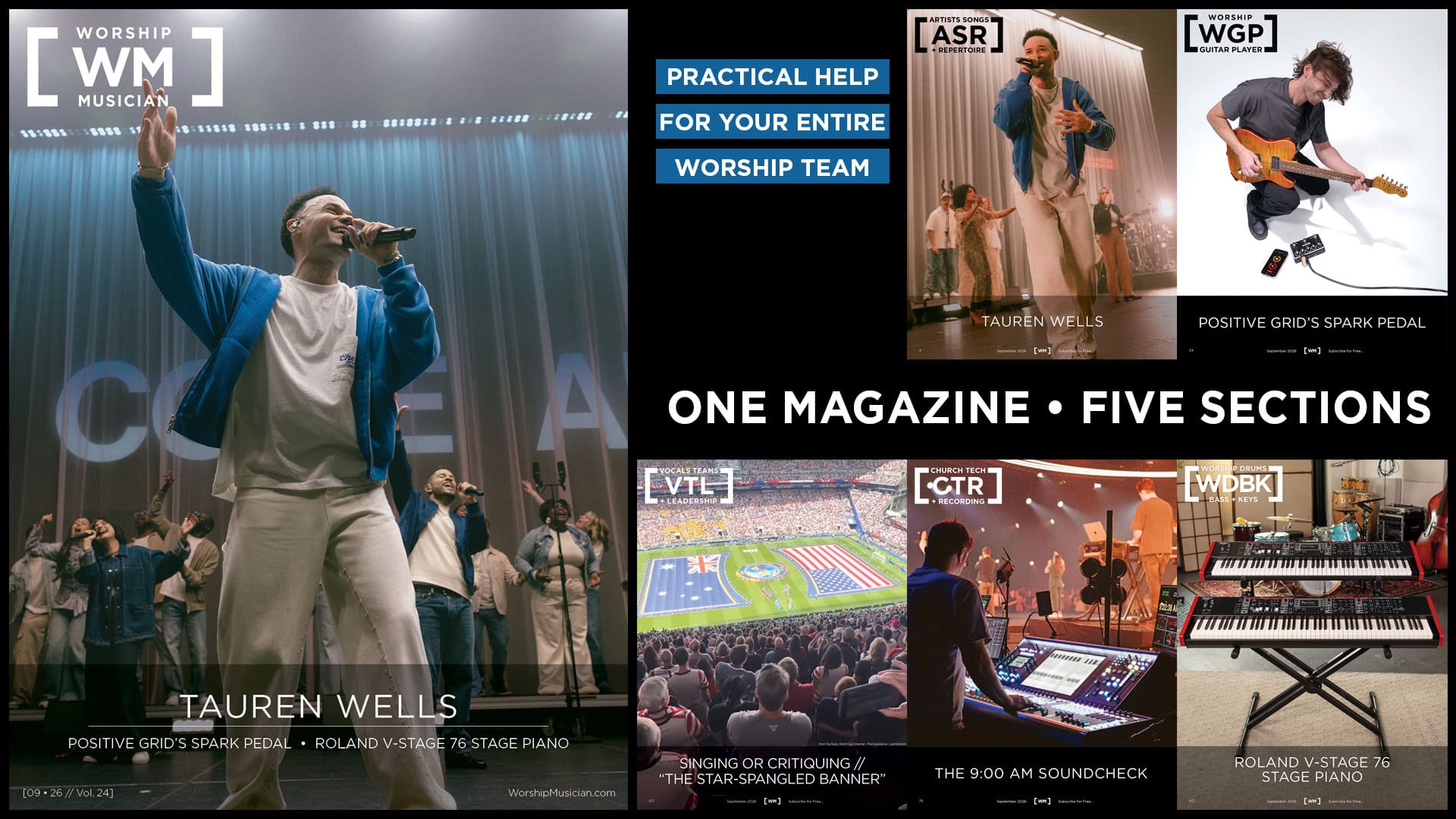 Worship Musician Magazine – September 2026 Issue
